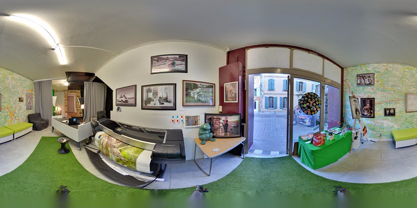 Visite virtuelle 360 de Studio l'oiseau vert - Vals Les Bains