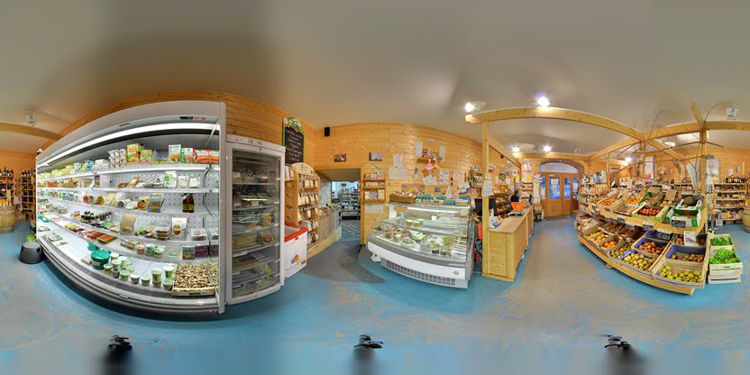 Visite virtuelle 360 de Nature Directe à Privas – Supérette – Webvisite