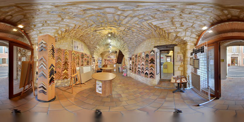 Visite virtuelle 360 de Clic Image à Saint-Paul-Trois-Châteaux – Magasin de décoration – Webvisite