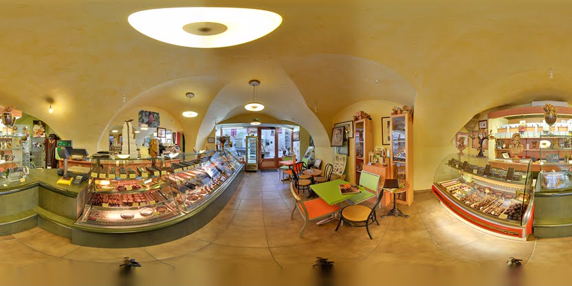 Visite virtuelle 360 de Chocolaterie Briet a Les Vans - Webvisite