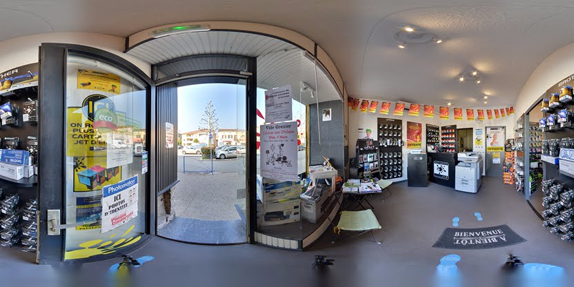 Visite virtuelle 360 de Point d'Encre - Livron-sur-Drôme