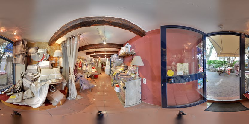 Visite virtuelle 360 de Jardins d'étoffes - Nyons