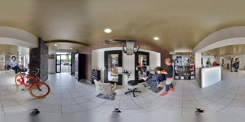 Visite virtuelle 360° de Rocksthair à Livron-sur-Drôme – Salon de coiffure – Webvisite