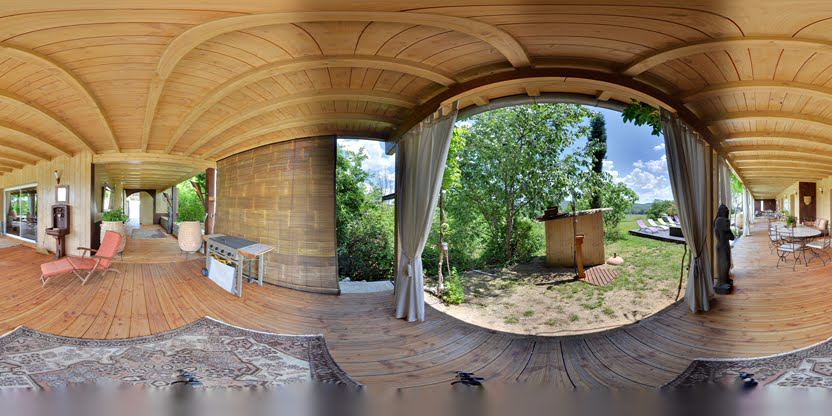 Visite virtuelle 360 de Côté Sud - Chauzon