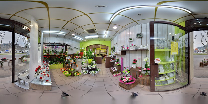 Visite virtuelle 360 de Au jardin de Matisse à Saint-Péray – Fleuriste – Webvisite