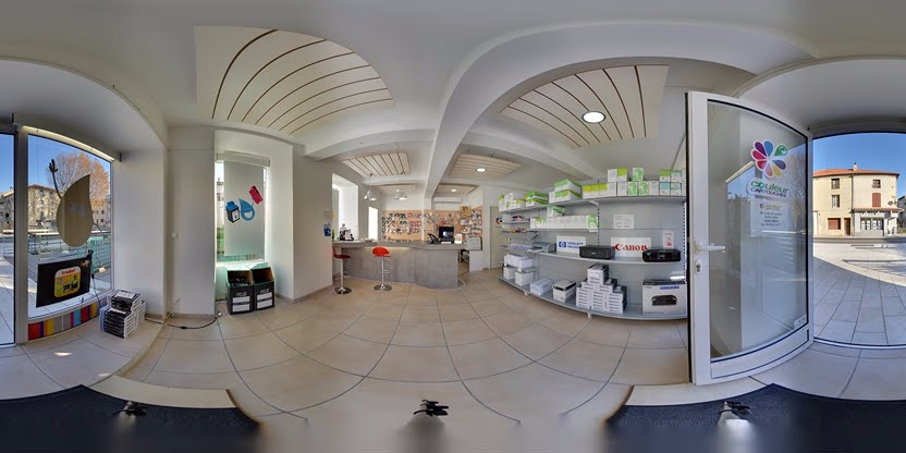 Visite virtuelle 360 de Couleur Cartouche a Orange - Webvisite