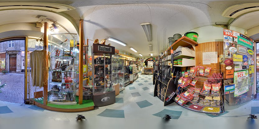 Visite virtuelle 360 de Chez Vincent à Tournon – Magasin d'articles de sports – Webvisite