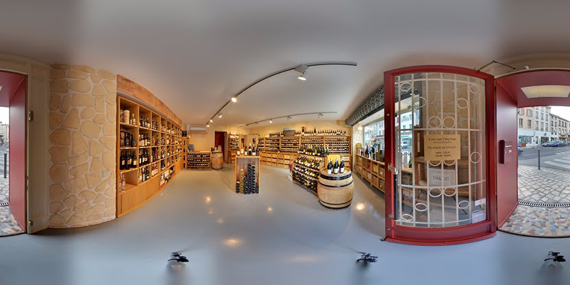 Visite virtuelle 360 de Cave Aux Cinq Sens - Tain - Tain-l'Hermitage
