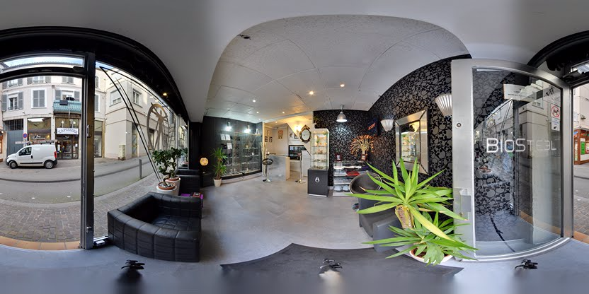 Visite virtuelle 360° de Biosteel à Vienne – Salon de tatouage et piercing – Webvisite