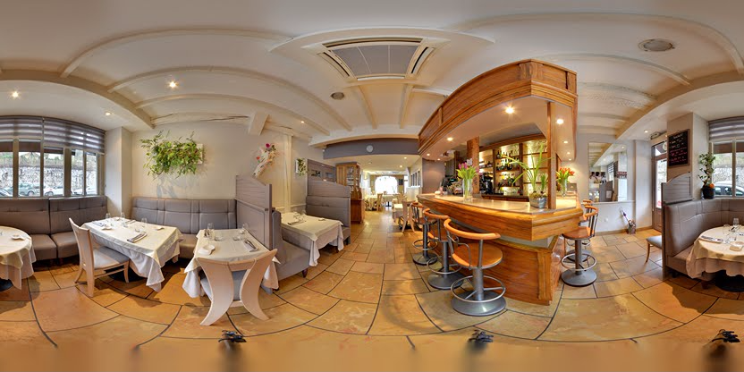Visite virtuelle 360 de Les Saveurs du marché à Vienne – Restaurant – Webvisite