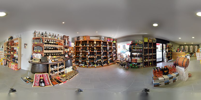 Visite virtuelle 360 de La cave à vins Jean Jaurès à Portes-lès-Valence – Caviste – Webvisite
