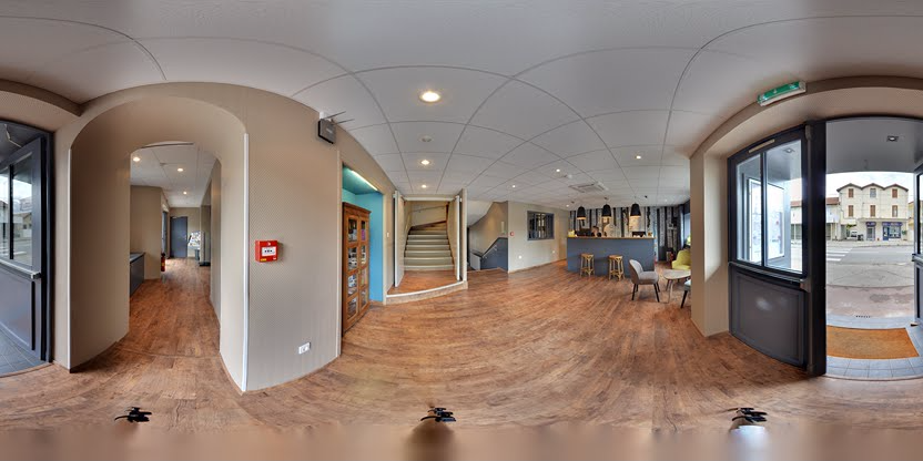 Visite virtuelle 360 de Le Nouvel - Logis à Portes-lès-Valence – Hôtel – Webvisite
