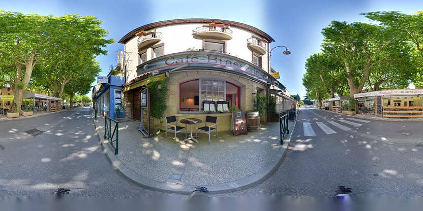 Visite virtuelle 360 de Café brasserie du commerce - Goudargues