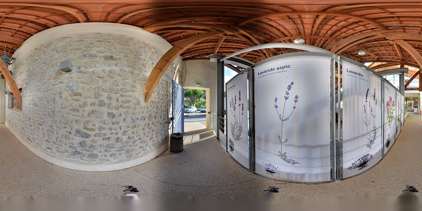 Visite virtuelle 360 de Distillerie Bleu Provence - Nyons