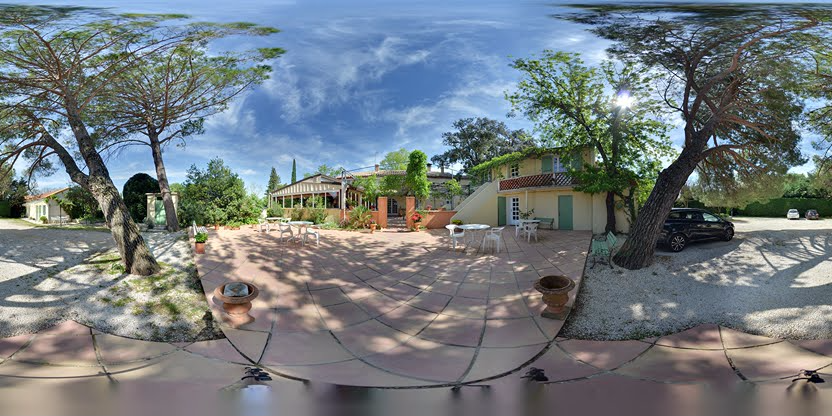 Visite virtuelle 360 de Logis Hôtel le Chêne Vert à Bollène – Hôtel – Webvisite