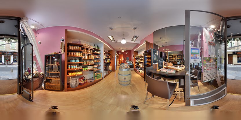Visite virtuelle 360 de Entre Corse à Orange – Épicerie fine – Webvisite