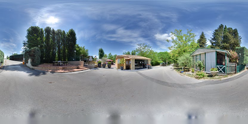 Visite virtuelle 360° de Camping du Pont à Pradons – Camping – Webvisite