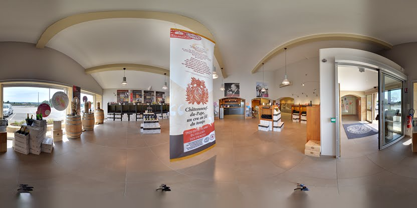 Visite virtuelle 360 de Le Cellier des Princes - Courthézon