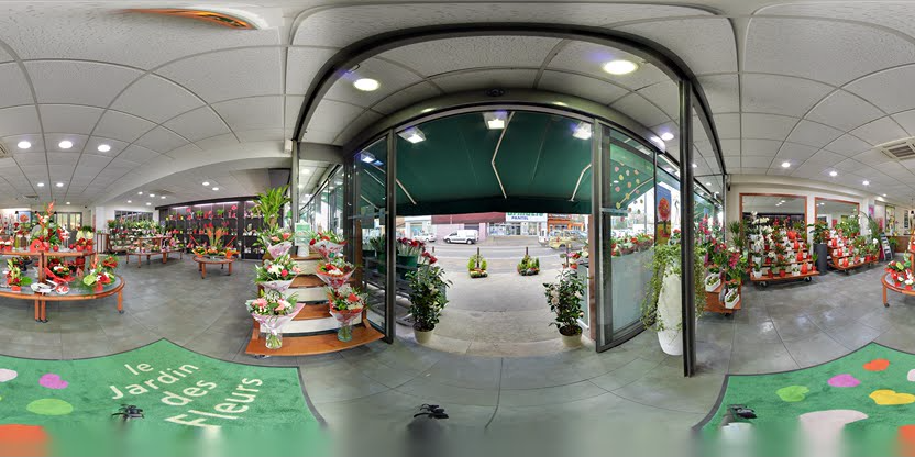 Visite virtuelle 360° de Jardin des Fleurs Floralis 2 à Nîmes – Fleuriste – Webvisite