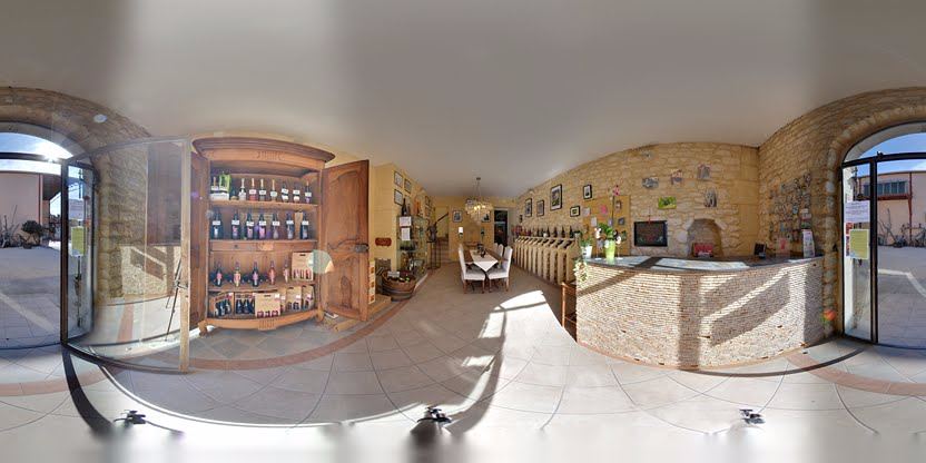 Visite virtuelle 360 de Domaine Clavel - Saint Gervais