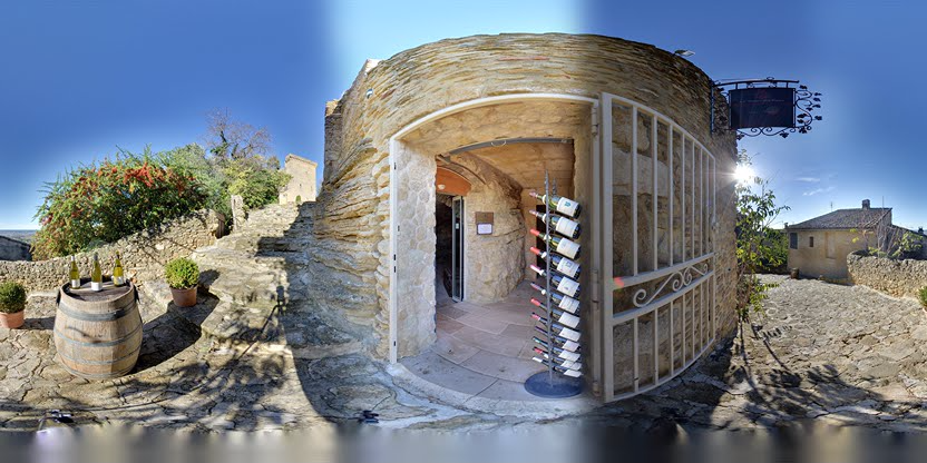 Visite virtuelle 360 de Cave du Verger des Papes à Châteauneuf-du-Pape – Vignoble – Webvisite