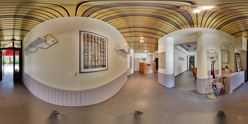 Visite virtuelle 360 de Les Platanes à Thueyts – Hôtel – Webvisite