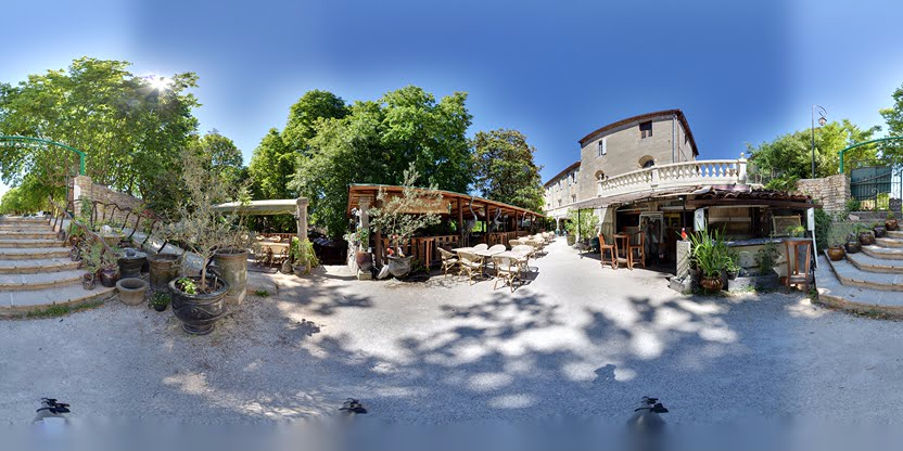 Visite virtuelle 360 de Clos des Capucins à Barjac – Restaurant – Webvisite