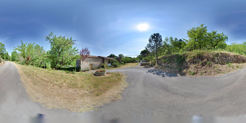 Visite virtuelle 360° de Camping Laparot à Molières-cavaillac – Camping – Webvisite