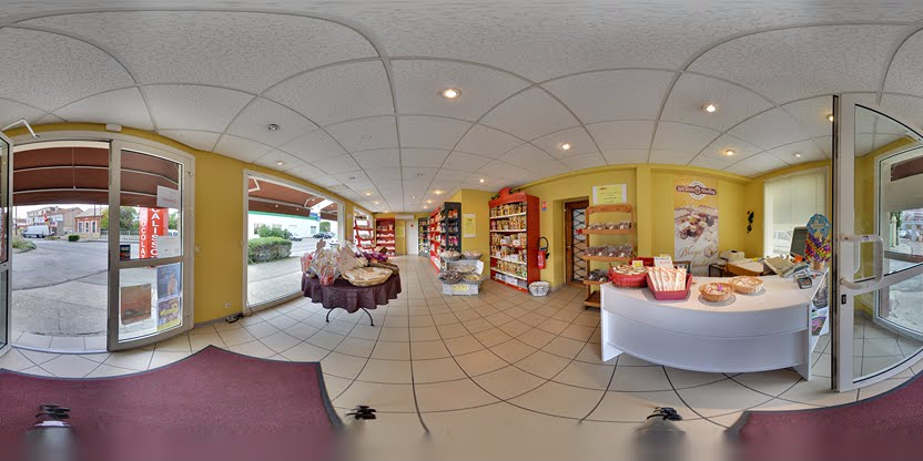 Visite virtuelle 360° de Les trois abeilles à Montélimar – Confiserie – Webvisite