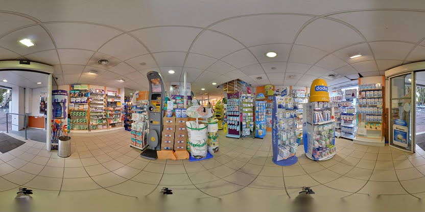 Visite virtuelle 360° de Pharmacie Figuerolles à Montpellier – Pharmacie – Webvisite