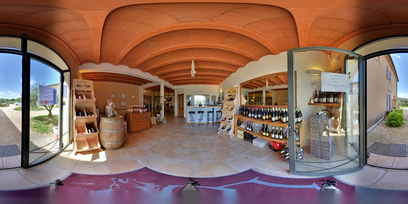 Visite virtuelle 360 de Domaine de Givaudan à Cavillargues – Vignoble – Webvisite