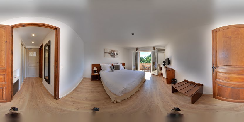 Visite virtuelle 360° de Hôtel La Garbine à Ramatuelle – Hôtel – Webvisite