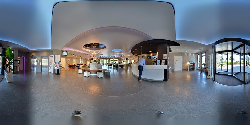 Visite virtuelle 360 de Hôtel Kyriad Prestige - Eurexpo a Saint Priest - Webvisite