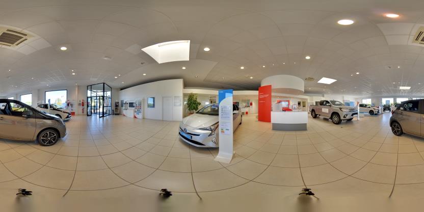 Visite virtuelle 360 de Toyota Carcassonne a Carcassonne en Aude - Webvisite