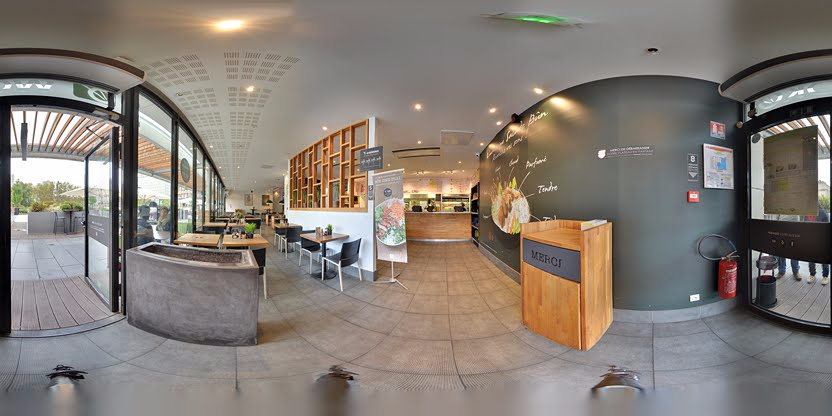 Visite virtuelle 360 de Woko Part-Dieu à Lyon – Restauration rapide – Webvisite