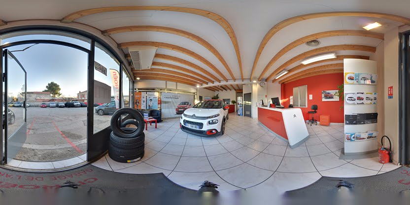 Visite virtuelle 360° de Garage de l'Arc à Orange – Concessionnaire automobile – Webvisite