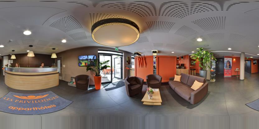 Visite virtuelle 360° de Privilodges Clermont à Clermont-Ferrand – Résidence hôtelière – Webvisite