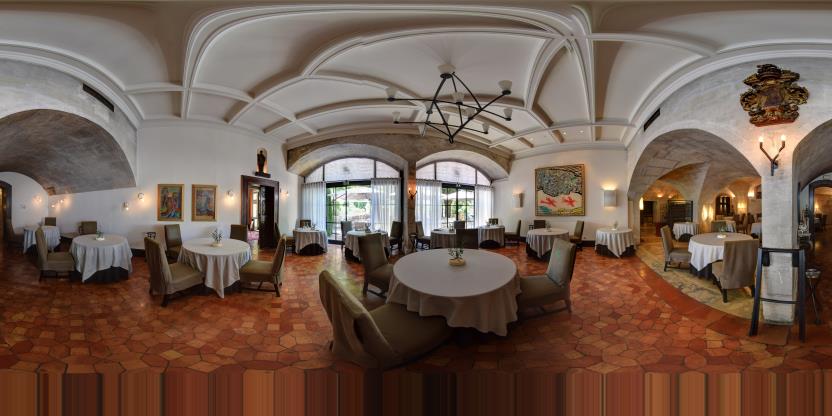 Visite virtuelle 360° de Mas de Baumanière à Les Baux de Provence – Hôtel – Webvisite