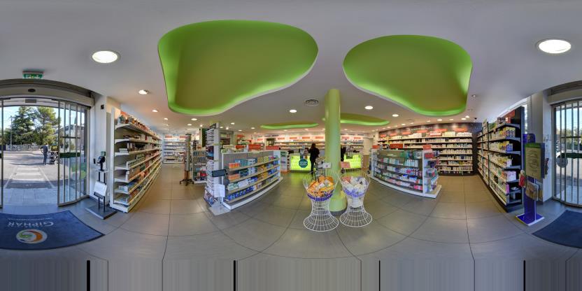 Visite virtuelle 360° de Pharmacie Du Père Soulas à Montpellier – Pharmacie – Webvisite