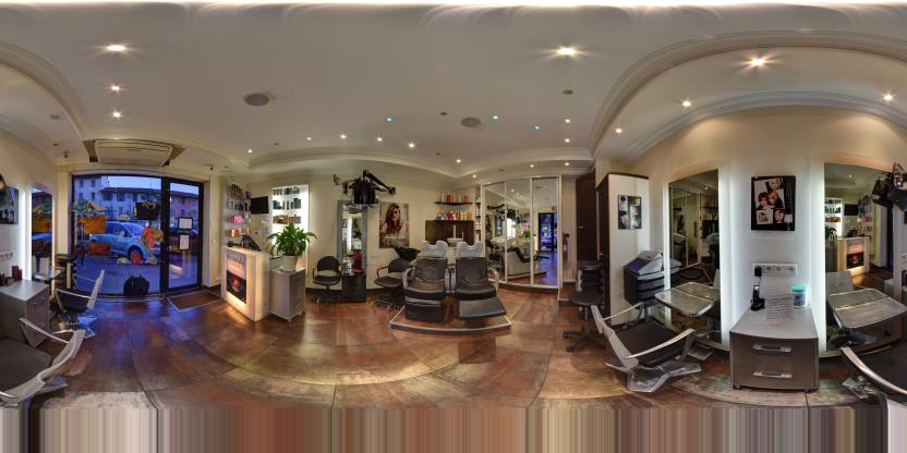 Visite virtuelle 360 de Kennedy Coiffure - Californie à Nice – Salon de coiffure – Webvisite