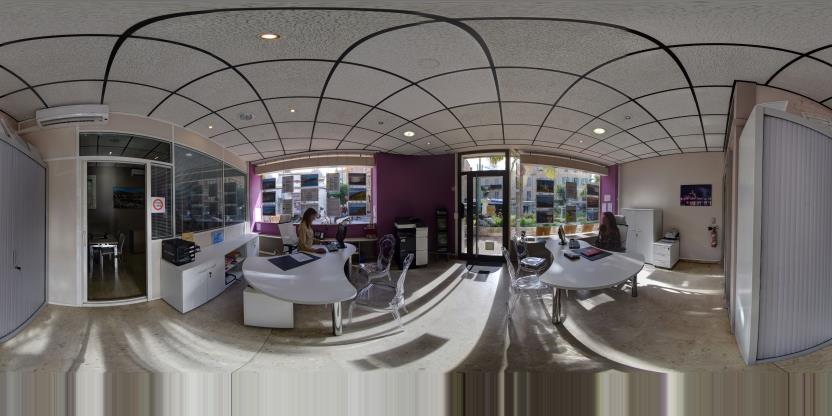 Visite virtuelle 360 de Agence Amarante Saint Roch - Menton