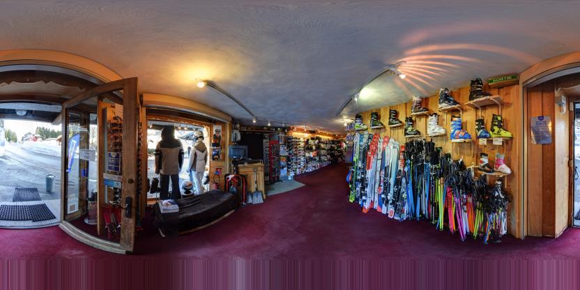 Visite virtuelle 360 de Intersport Rent Rochebrune - Megeve