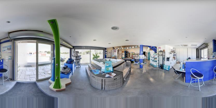 Visite virtuelle 360 de Piscine Directe a Pierrelatte - Webvisite