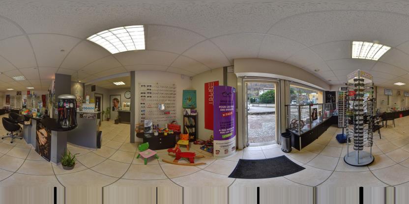 Visite virtuelle 360 de Optique de la Tinée - Clans