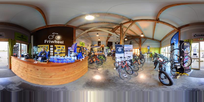 Visite virtuelle 360 de Friwheel cycles - Rieux-Volvestre