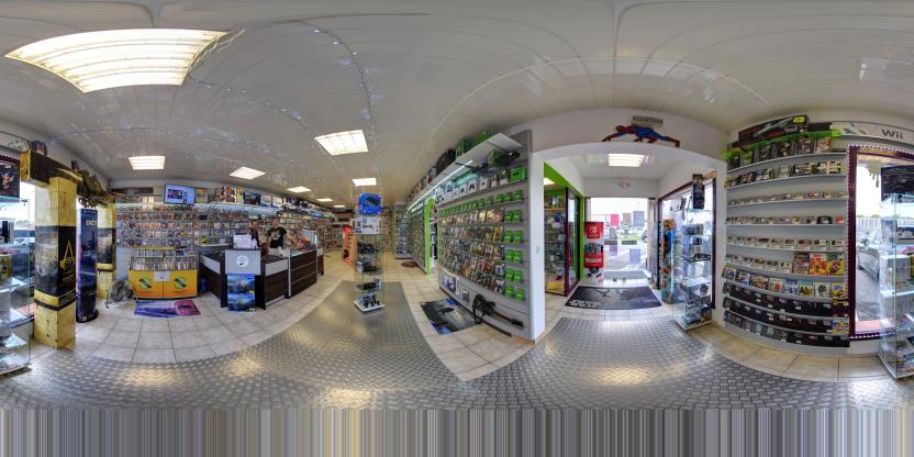 Visite virtuelle 360° de Virtua Jeux Video à Eaunes – Magasin de jeux – Webvisite