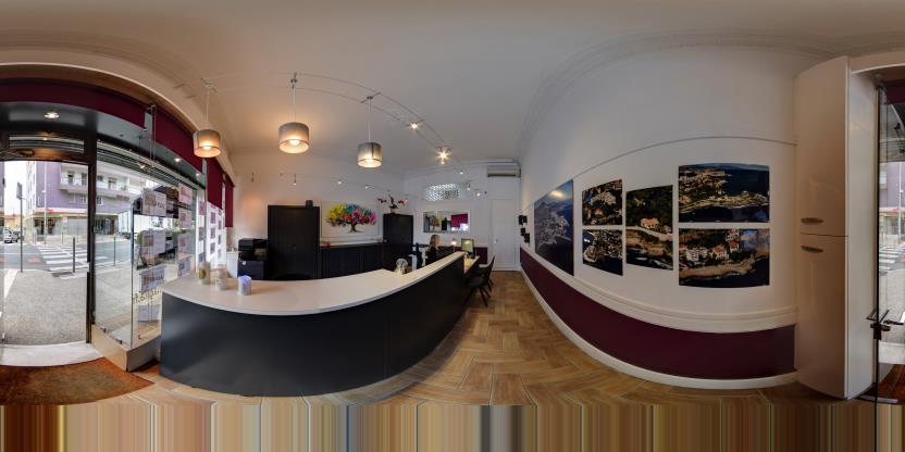 Visite virtuelle 360° de Agence Cap Mala à Cap-d'Ail – Agence immobilière – Webvisite