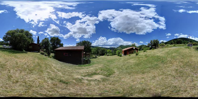 Visite virtuelle 360 de Chalets D'Arbres à Darbres – Gîte – Webvisite
