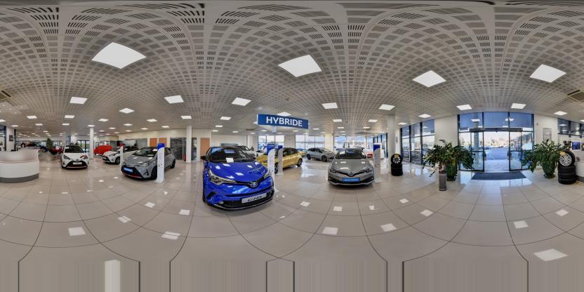 Visite virtuelle 360 de Toyota Degenève - Gaillard a Gaillard - Webvisite