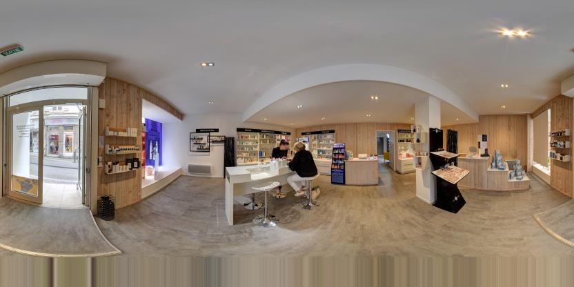 Visite virtuelle 360° de Derma Concept à Vienne – Institut de beauté – Webvisite